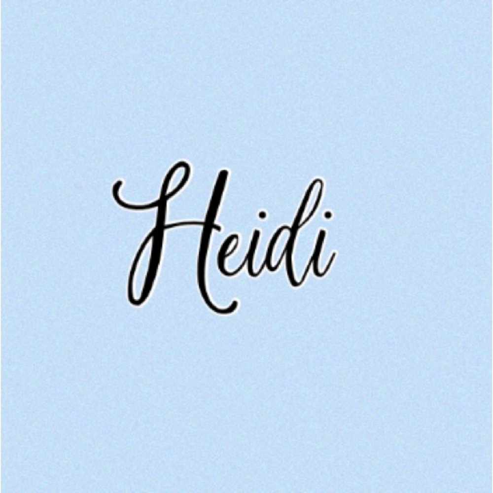 Meet your Posher, Heidi